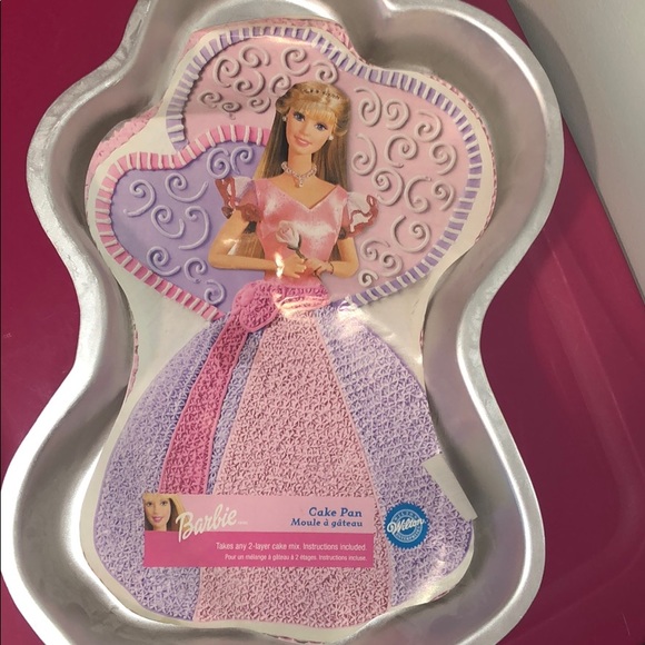 barbie cake pan